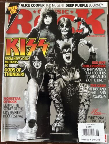 Classic Rock Mag Issue 93 - Juin 2006 - KISS CHILI PEPPERS THE CARS + CD 🙂 - Photo 1 sur 5