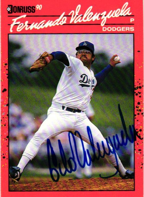 1990 Donruss MLB AUTOGRAPHED - YOU PICK For Set - auto signed