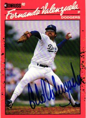 1990 Donruss MLB AUTOGRAPHED - YOU PICK For Set - auto signed