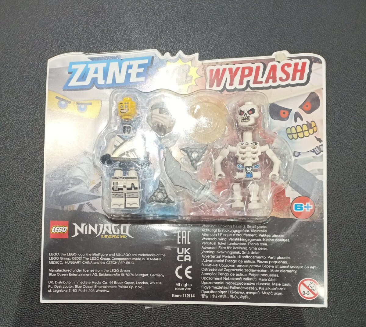 こー Lego Ninjago 112114 - Zane vs. Wyplash Blister Pack - Neuf