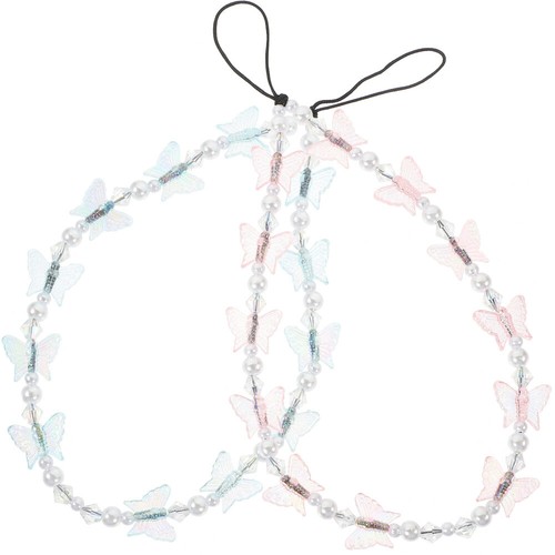 2 Pcs Mädchen Handy-Charme-Armband Ästhetisch Netter Telefonzauber - 第 10/12 張圖片