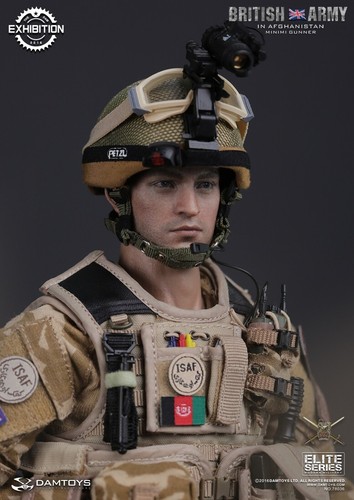 1:6 scale Damtoys British Army Minimi Gunner Osprey Assault Body Armor Vest - Picture 7 of 11