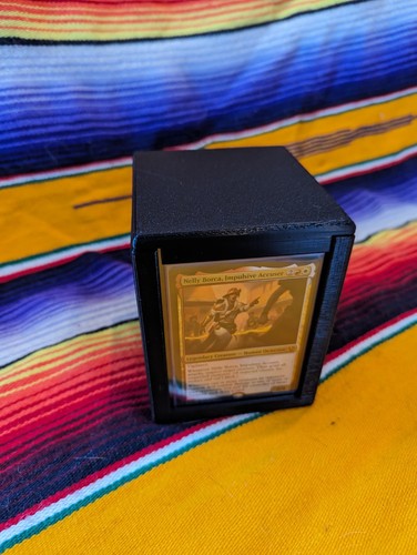 Magic The Gathering Commander Display Deck Box For 100 Double Sleeved Cards - Picture 9 of 16