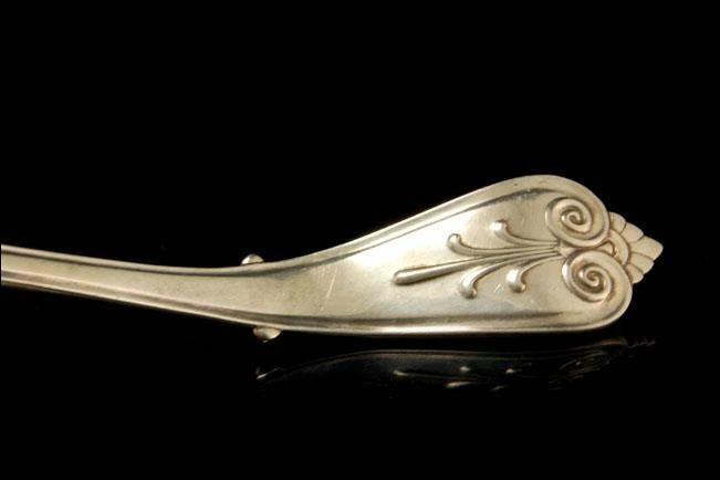 ANTQUE TIFFANY & Co BEEKMAN STERLING PAT. LADLE A72706 1869 Foto 2 de 4