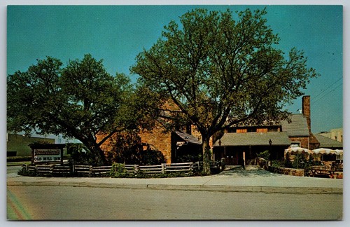 Youngbloods Old Mill Inn Fair Park Dallas Texas Restored Vintage Postcard K2