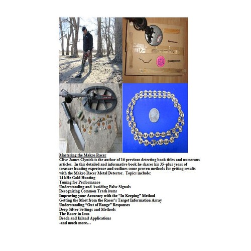 Mastering the Nokta Racer Metal Detector Book by Clive James Clynick - Picture 2 of 2