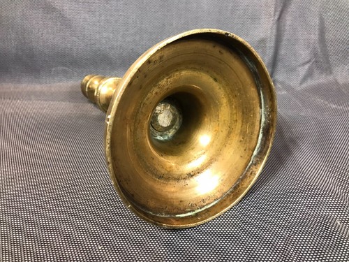 Antique bronze candle holder early 20th century bourgeois house decor - Picture 4 of 4