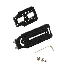 Aluminum 1/4 Screw Camera Quick Release L Plate Vertical Horizontal Bracket