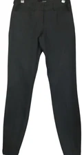 oobe Pants Womens 8 x 31" Gray Polyester Flat Front skinny leg Uniform Work