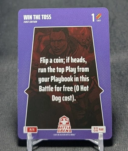Win The Toss Play Card - 2024 Bo Jackson Battle Arena #PL-76