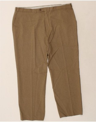 CHAPS Herren Total Comfort Straight Chino Hose W40 L30 Beige Polyester CM52