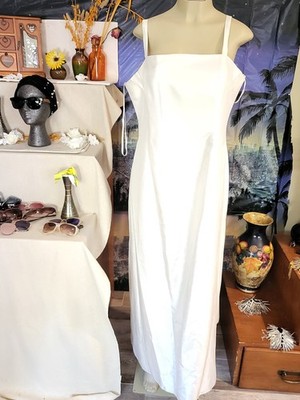 Cream Square Neck Full-Length Column Wedding Dress with Lace Jacket size 16 | eBay Cream Square Neck Full-Length Column Wedding Dress with Lace Jacket size 16 | eBay