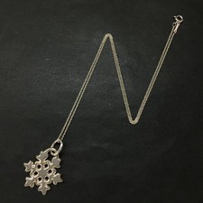 EGA TIFFANY&CO. Naszyjnik wisiorek srebro 925 płatek śniegu/3CD0608