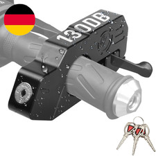Motorrad Bremsschloss130Db Alarm Diebstahlsicherung Motorrad Lenker Schloss, Alu