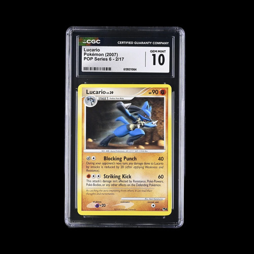 Lucario graded CGC 10 for sale on eBay