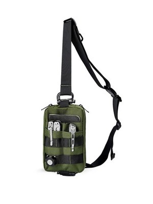 Viperade Schultergurt CHS2 Lighweight Sling Bag EDC Rucksack Umhängetasche Green