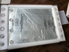 Kendall Glamour LED Lighted Touch Sensor Hollywood Mirror 60x80cm Rect Wall