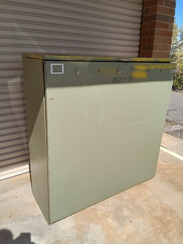 Vertical planning map poster steel cabinet - Picture 2 of 9