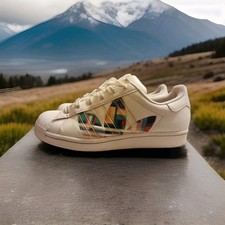 Scarpe da ginnastica ADIDAS SUPERSTAR TAGLIA 6 BIANCHE PRIDE MULTICOLORE LOVE UNITE