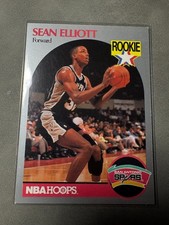 1990-91 NBA Properties Sean Elliott [Base] #267 ROOKIE Spurs NBA 