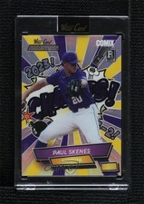 2024 Alumination Comix Edition Purple & Gold Rainbow Foil 1/20 Paul Skenes 2zr