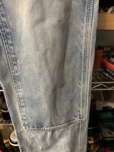 Vintage Carhartt Double Knee Distressed Carpenter/Painter Pants Mexico 36x36 #2 - Picture 7 of 20