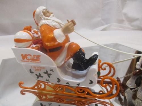 TENNESSEE VOLS CHRISTMAS SPECIAL  2001  HORSE  DRAWN W/  SANTA 2001 NEW IN BOX!! - Bild 4 von 19