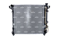 NRF Motorkühler Wasserkühler EASY FIT 56023 für DURANGO DN DODGE Aluminium RAM 2
