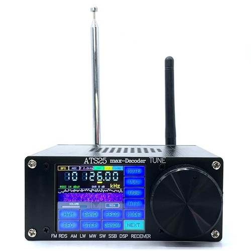 ATS25 Max Radio Receiver with Digital Keyboard and Touch Screen Functionality - Bild 3 von 11