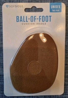 SOFSOLE Ball-Of-Foot Cushion Insole Unisex Two Pair Free Shipping Buy It Now!