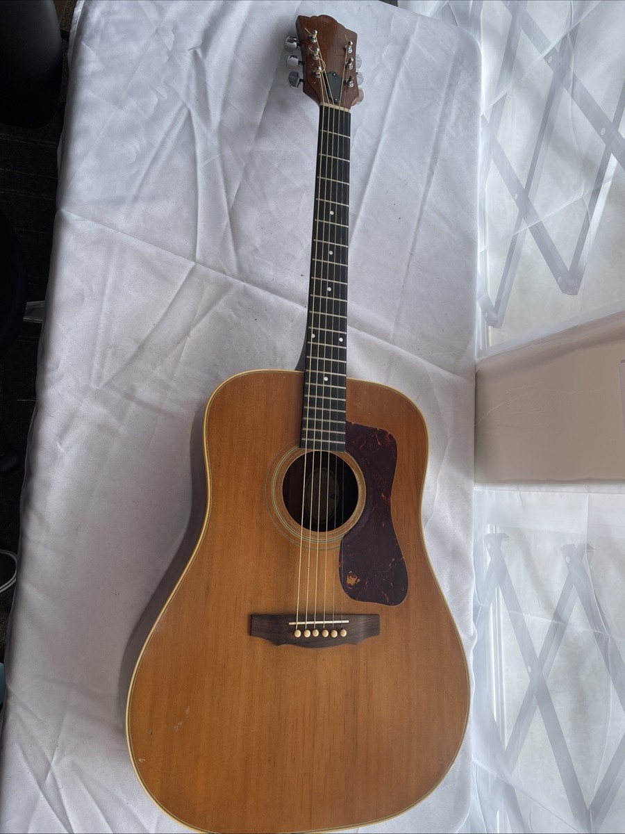 Vintage Guild D44 Acoustic Guitar S/N 63120 | eBay