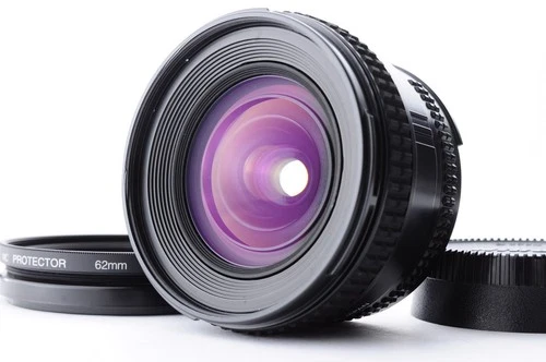 Nikon AF Micro Nikkor 20mm f/2.8 D Excellent+5 Wide Angle Lens Y3042