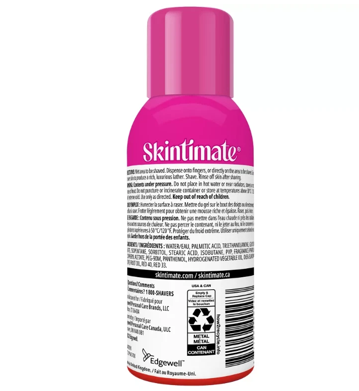 Skintimate Signature Scents Raspberry Rain Women's Shave Gel, Trial Size, 2.75oz - Image 2 of 4