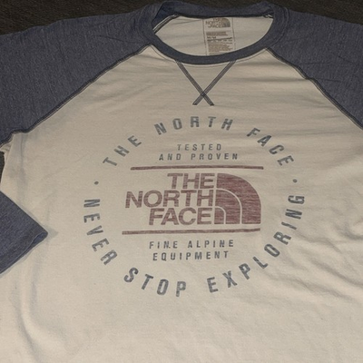 #ad #ad The North Face Shirt Mens M Raglan T Shirt Retro Gorpcore Tested and Proven $16.00