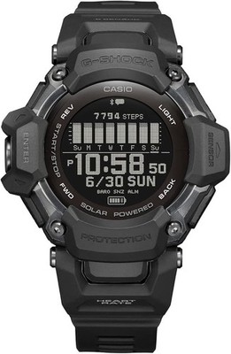 Casio Men's G-Shock Move GBD-H2000 Quartz Solar Assisted Black Running Watch GPS