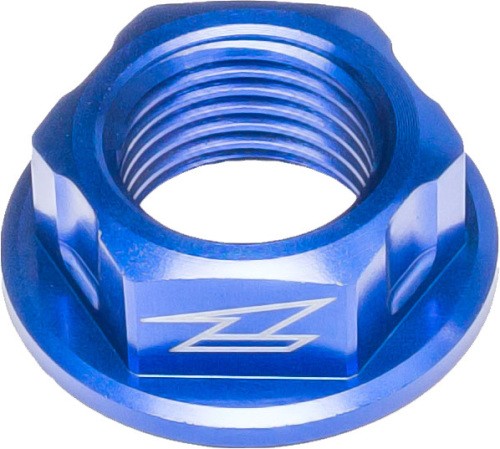 DRC Aluminum Axle Front Nuts/Bolts - Blue Motorcycle Dirt Bike ZE93-8016 - Bild 1 von 4