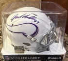 Jared Allen Signed Minnesota Vikings White Lunar Eclipse Mini Helmet Beckett
