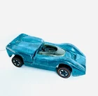 Hot Wheels Redline 1968 McLaren M6A Aqua Grand Prix Original Car Shiny Paint