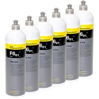 6X 1 Liter Koch Chemie Politur Fine Cut F6.01 Feine Schleifpolitur SiliconöLfrei