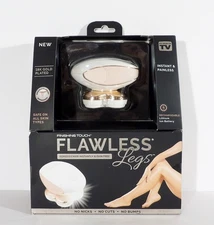 Finishing Touch Flawless Legs 18K Gold Plated Women's Rechargeable Razor NEW