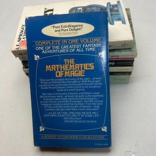 10 L Sprague de Camp Books Rogue Queen Compleat Enchanter Fantasy Sci Fi - Picture 17 of 21