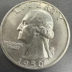 1950 P Washington Quarter Silver #8167