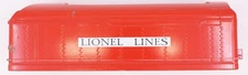 Lionel 28012-T20 Red Commodore Vanderbilt 4-6-4 Hudson Tender Body Shell