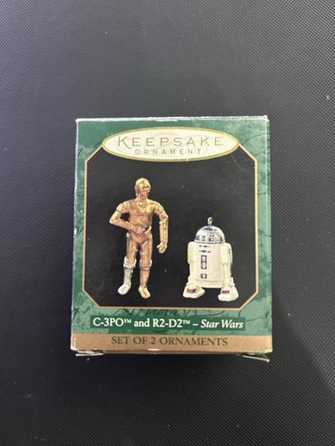 Hallmark Star Wars Keepsake Ornaments 1996, 1997, 1998, 1999 New Complete In Box - Picture 3 of 10