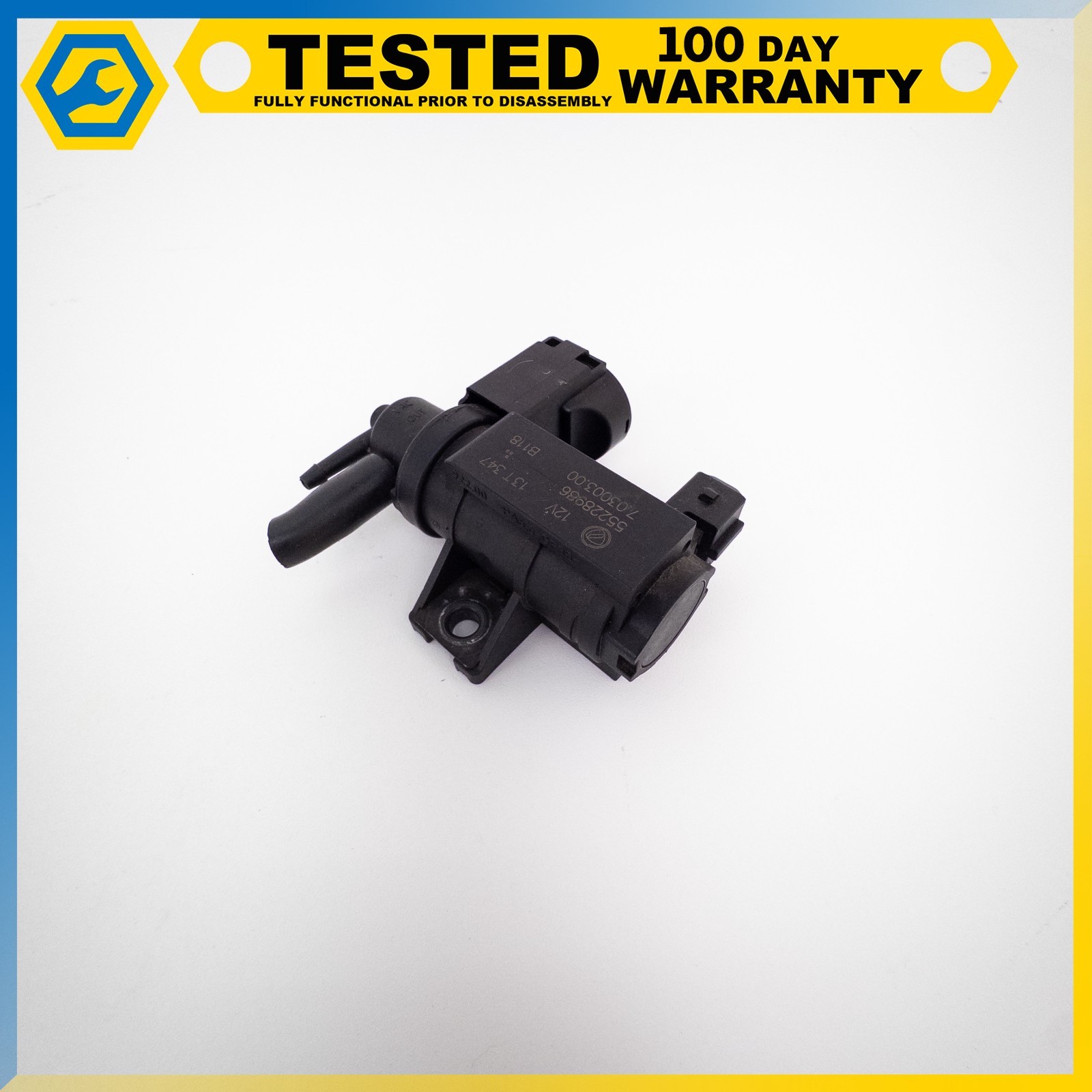 14-19 MASERATI QUATTROPORTE VACUUM CONTROL VALVE SOLENOID OEM