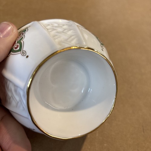 VINTAGE TARA BONE CHINA CELTIC SPIRIT VOTIVE HOLDER MADE IN IRELAND EUC #Q - Picture 11 of 12