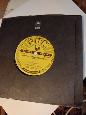 ?   Don t Cry For Christmas / Dr. X-Mas - SUN Records CYS 1030 UK 45T Rare