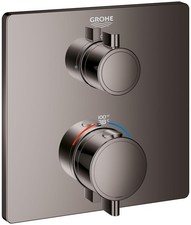 Grohe 24 110 Grohtherm Thermostatic Valve Trim Only - Hard Graphite