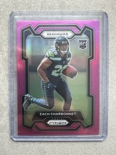Zach Charbonnet RC Seattle Seahawks Panini Prizm Pink NFL American Football 2023