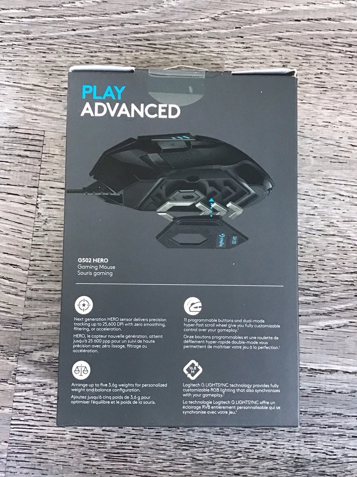 Logitech G502 Hero High Performance Gaming Mouse - Fast Shipping New In Box - Image 4 of 4